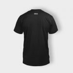 A black t-shirt with the word " hero ".